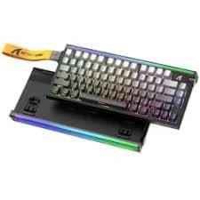 ATTACK SHARK R85 HE Rapid Trigger Keyboard Magnetic Switch with Custom Lightbox – Black gallery image 2