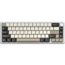 ATTACK SHARK X66 Wireless Gasket Mechanical Keyboard Strawberry Switch – Cheese white gallery image 2
