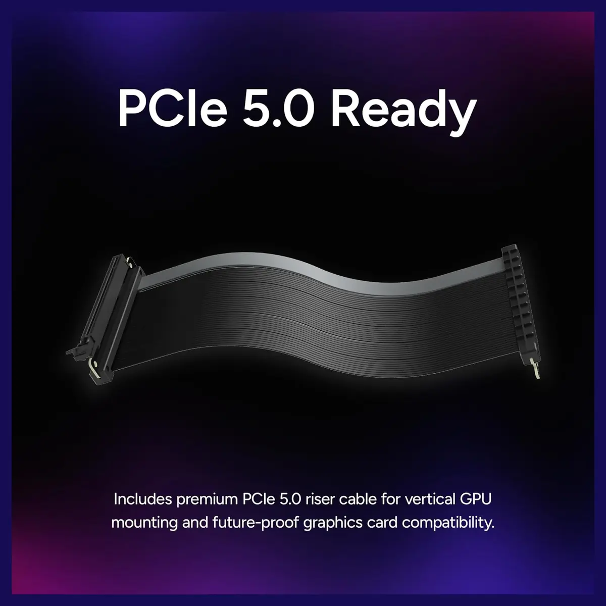 Cooler Master MasterFrame 360 Stage LCD ATX Mid-Tower PC Case, 430mm GPU, 360mm Radiator, PCIe 5.0 Ready, USB-C gallery image 5