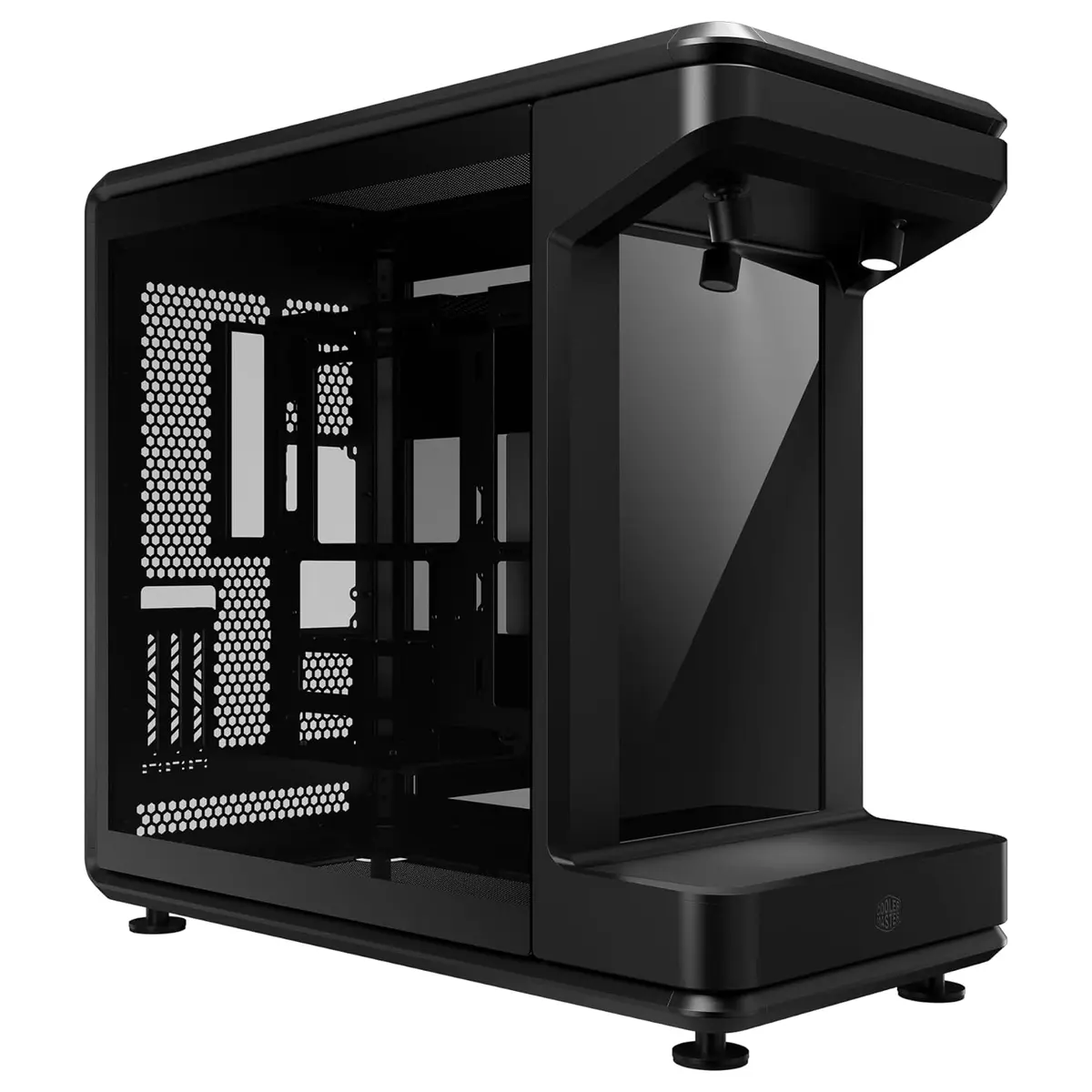 Cooler Master MasterFrame 360 Stage LCD ATX Mid-Tower PC Case, 430mm GPU, 360mm Radiator, PCIe 5.0 Ready, USB-C