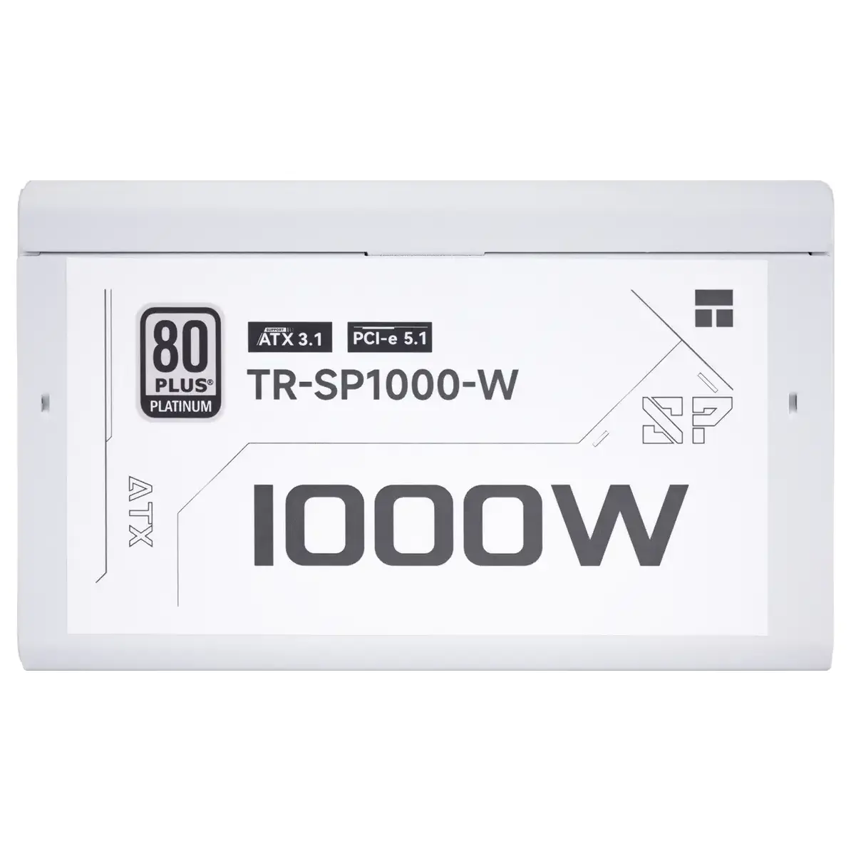 Thermalright TR-SP1000-W 1000W 80 PLUS Platinum Fully Modular Power Supply, Intel ATX 3.1 Certified, PCIe 5.1, White gallery image 2