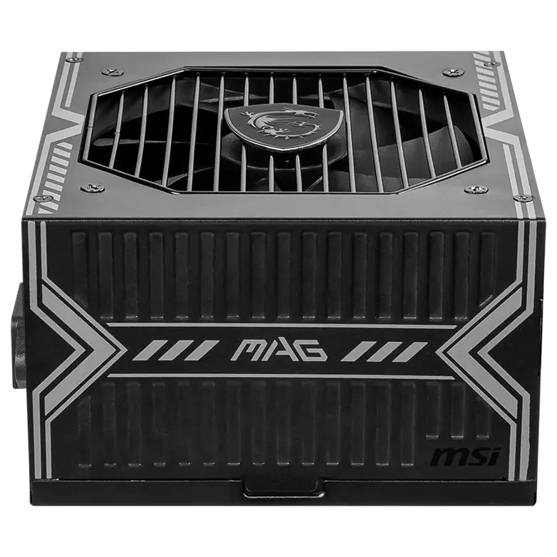 MSI MAG A650BN 650W Power Supply, 80 PLUS Bronze Up to 85%, DC-DC Circuit Design, Active PFC, 120mm Low Noise Fan gallery image 1