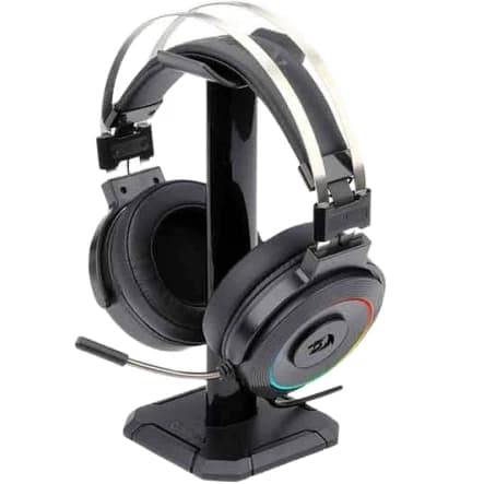 Redragon H320 LAMIA 2 RGB 7.1 Gaming Headset with Noise-Cancellation (Black) gallery image 4