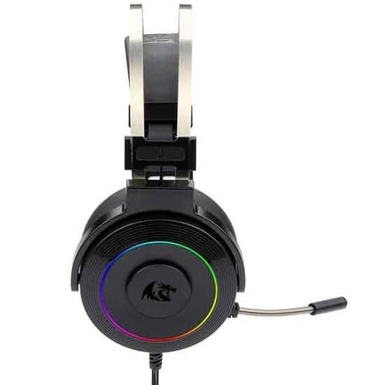 Redragon H320 LAMIA 2 RGB 7.1 Gaming Headset with Noise-Cancellation (Black) gallery image 2