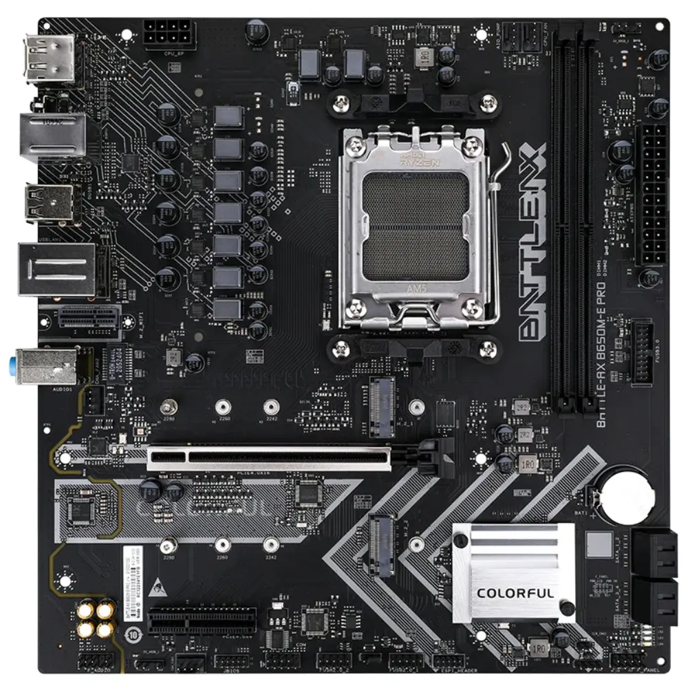 Colorful Battle-Ax B650M-E Pro V14 DDR5 AMD AM5 microATX Motherboard gallery image 3