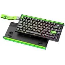 ATTACK SHARK R85 HE Rapid Trigger Keyboard Magnetic Switch with Custom Lightbox – Black