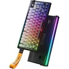 ATTACK SHARK R85 HE Rapid Trigger Keyboard Magnetic Switch with Custom Lightbox – Moonlight gallery image 1
