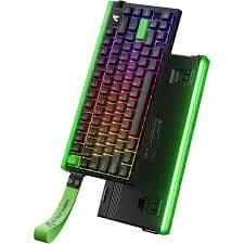 ATTACK SHARK R85 HE Rapid Trigger Keyboard Magnetic Switch with Custom Lightbox – Moonlight
